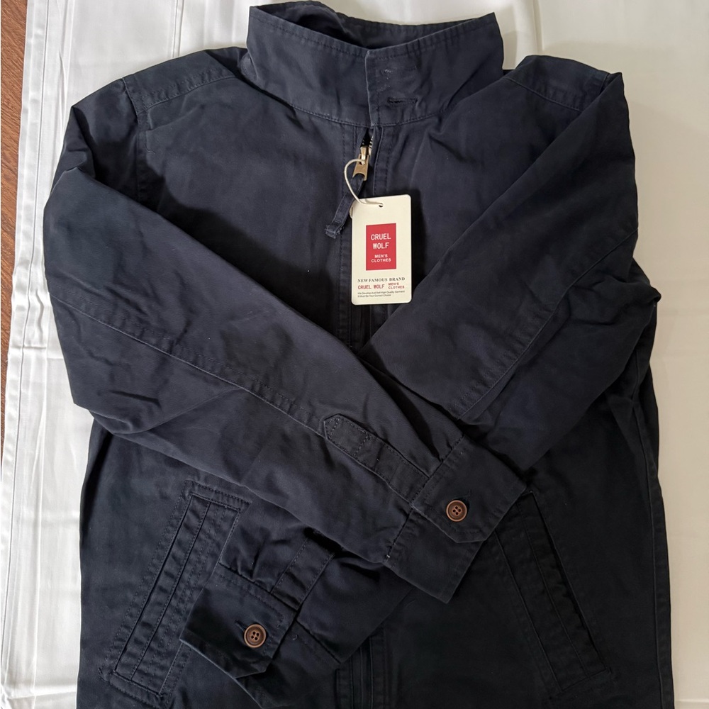 Men's Classic Navy Field Jacket